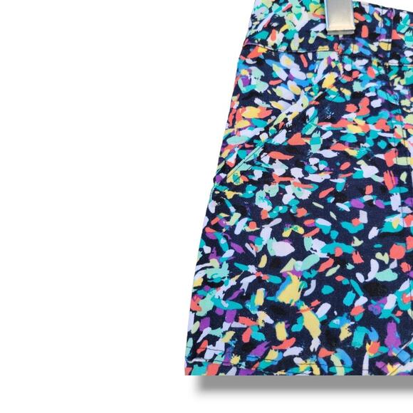Christopher & Banks Women’s Abstract Print Casual Skirt 8P Cotton Spandex Blend - Picture 3 of 8